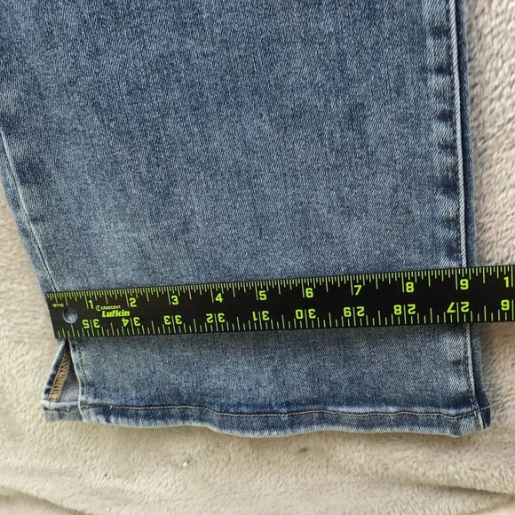 NWT Risen Jeans Womens Felecia Jeans Size 3XL High Rise Straight Leg Casual Blue - Picture 6 of 16